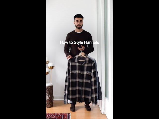 How to Style Flannel Shirts