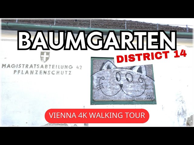 Vienna District 14 - Penzing - Baumgarten - Virtual Walk in 4K