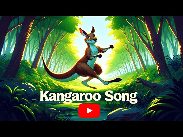 Kangaroo Song | Nursery Rhymes & Kids Songs