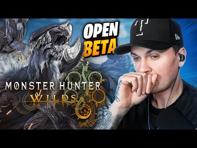 🔴Live - Monster Hunter Wilds Open Beta! Lets Go!🔥