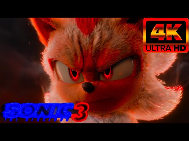 Super Sonic Vs Super Shadow Full Fight Scene | 4K 60FPS | Scene Pack