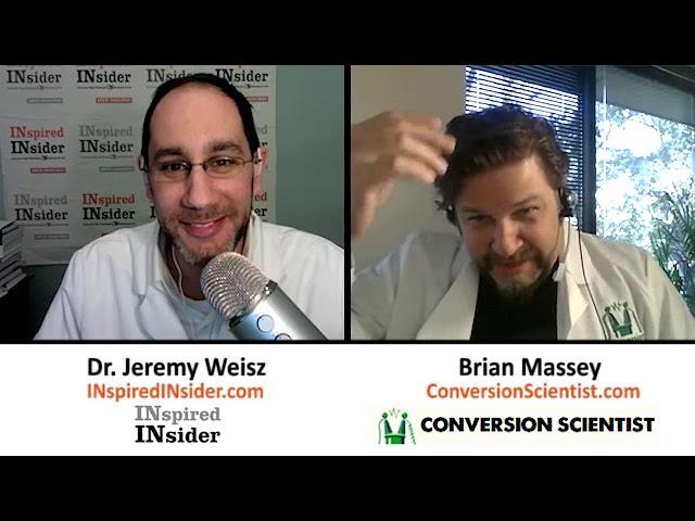 Brian Massey of ConversionScientist on InspiredInsider with Dr. Jeremy Weisz