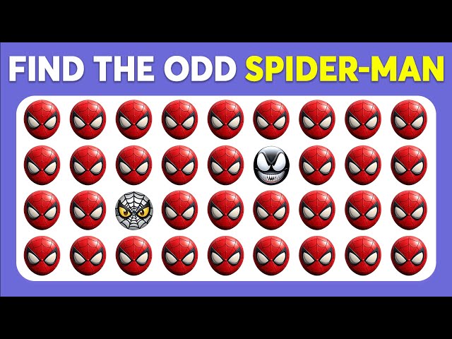 Find the ODD One Out 🕷️🕸️ Marvel Spider Man 2 Game Edition