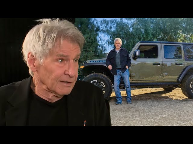 Harrison Ford on Super Bowl Jeep Ad & VALENTINE’S DAY with Calista Flockhart (Exclusive)