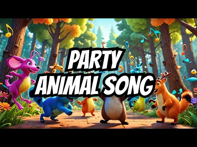 Animal dance party song | Bibonchannel