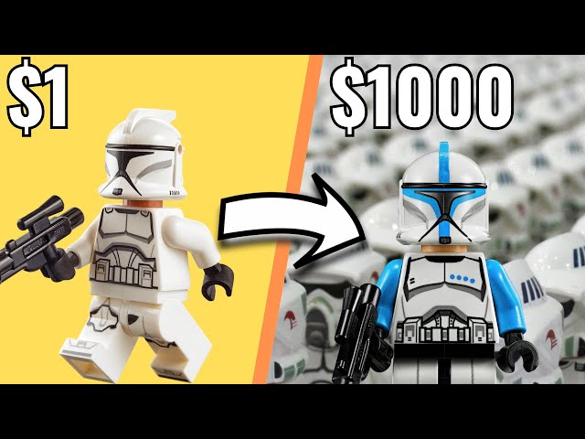 $1 vs $1000 LEGO Star Wars Clone Army...