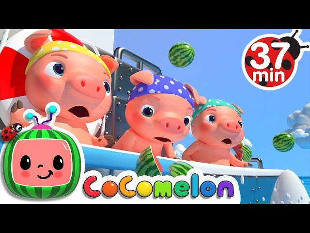 Three Little Pigs (Pirate Version) + More Nursery Rhymes - CoComelon