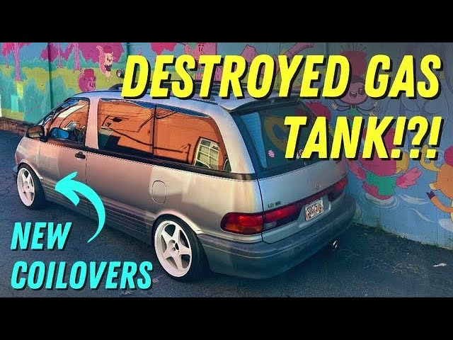 Destroyed Gas Tank!? New Coilovers!? Cut Springs??