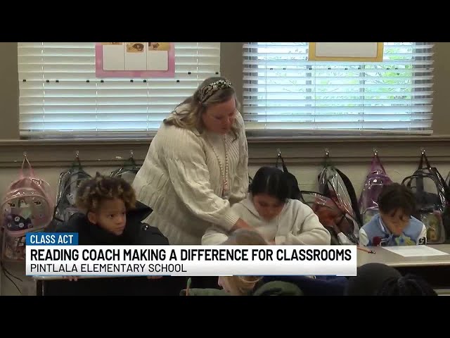 Reading coach works to improve literacy rates at Pintlala Elementary School