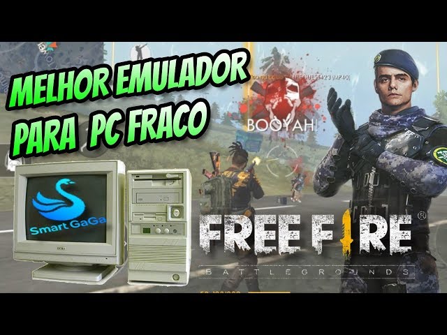 INSTALANDO #FREEFIRE EM PC COM 2GB RAM