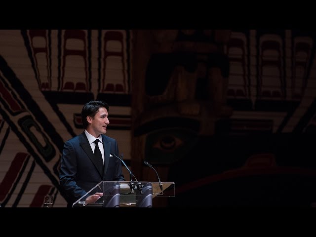 Prime Minister Trudeau attends the annual Parliamentary Press Gallery Dinner