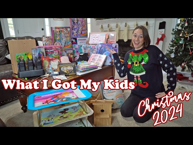 What I Got My Kids for Christmas 2024 | Ages 2, 5, 7 & 10 Gift Ideas