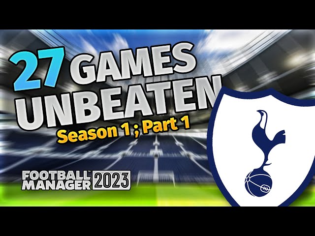 UNBEATABLE TACTICS | Season 1 | SPURS | FM23