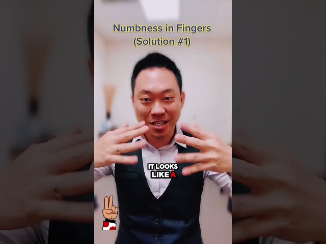 Numbness in your Hands and Fingers? Solution  #1