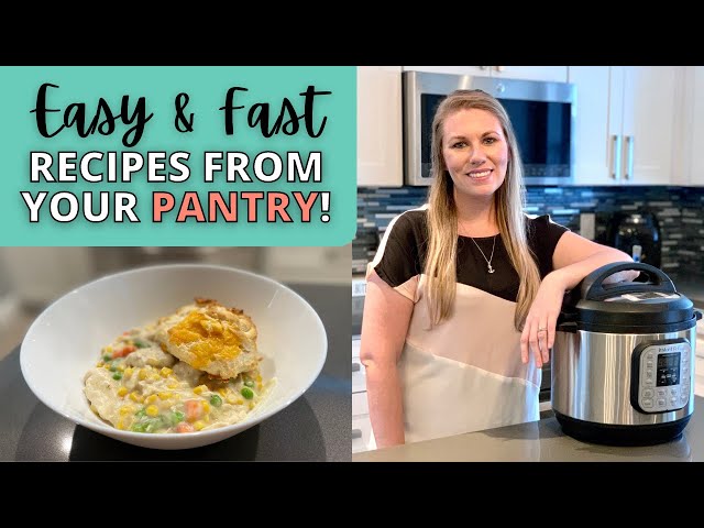 5 Easy Recipes Using Pantry Staples | Cook With Me