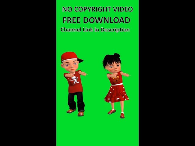 Green Screen Dancin Video  Cartoon Video