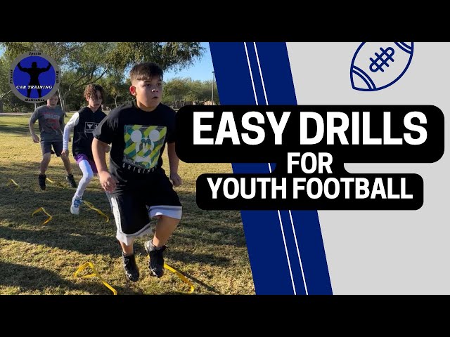 3 Simple Change of Direction Drills for Youth Football