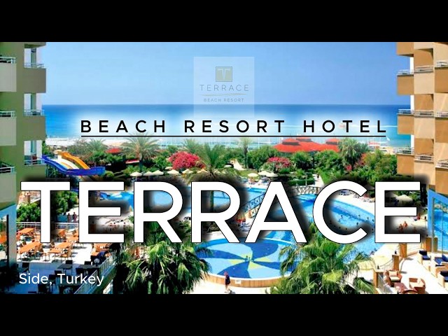 🐬Terrace Beach Resort Hotel Side, Turkey🇹🇷 5***** All Inclusive 🌍Honest review [4k]