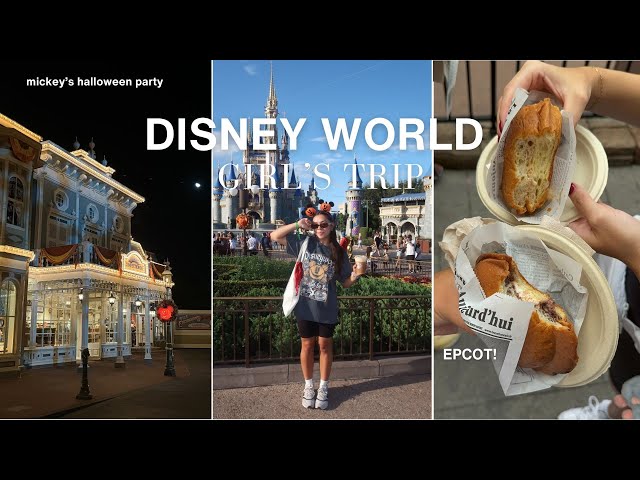 DISNEY WORLD VLOG: magic kingdom, animal kingdom, epcot! ✨🏰🐭