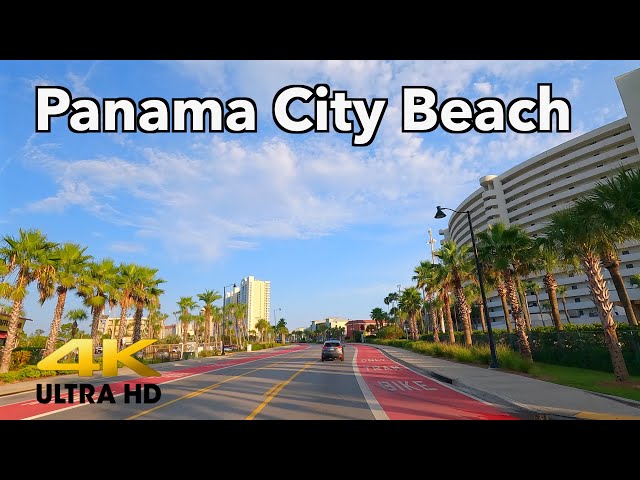 Panama City Beach, Florida | 4K Scenic Coastal Drive