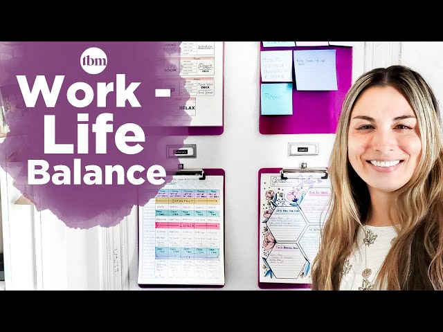 Work-Life Balance | Working Mom + Schedule + Routine Tips