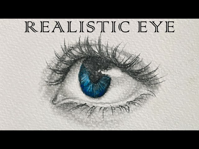 Realistic Drawing of EYE | shikha's sketching