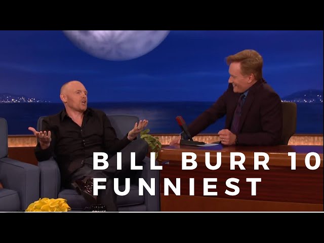 Bill Burr funniest interviews on Conan