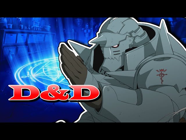 How to build Al from Fullmetal Alchemist in Dungeons & Dragons