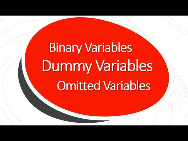 Dummy Variables in Regression | Binary Variables in Regression | Advanced Econometrics