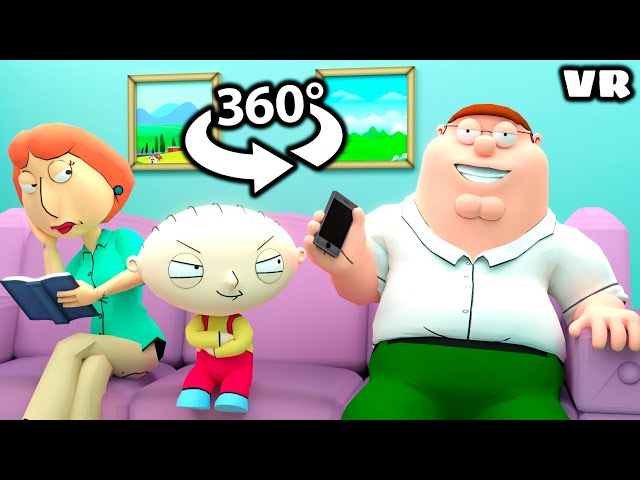 360° Video || FAMILY GUY - Virtual Reality