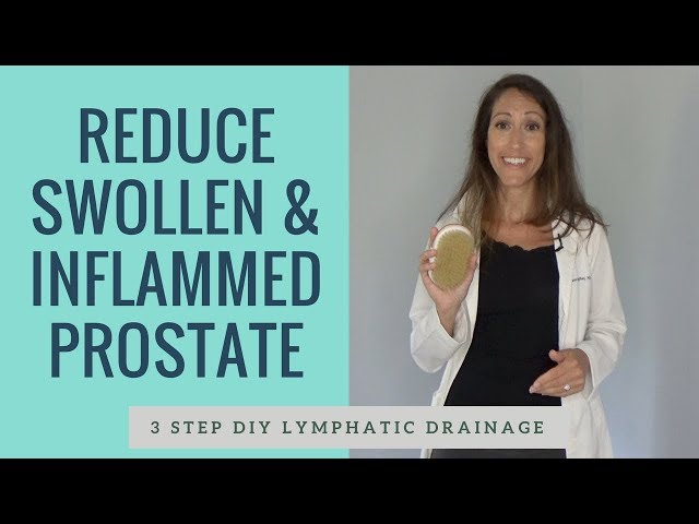 How to Reduce Enlarged Inflamed Prostate - 3 Step DIY Dry Skin Brush Routine | Prostate Treatment