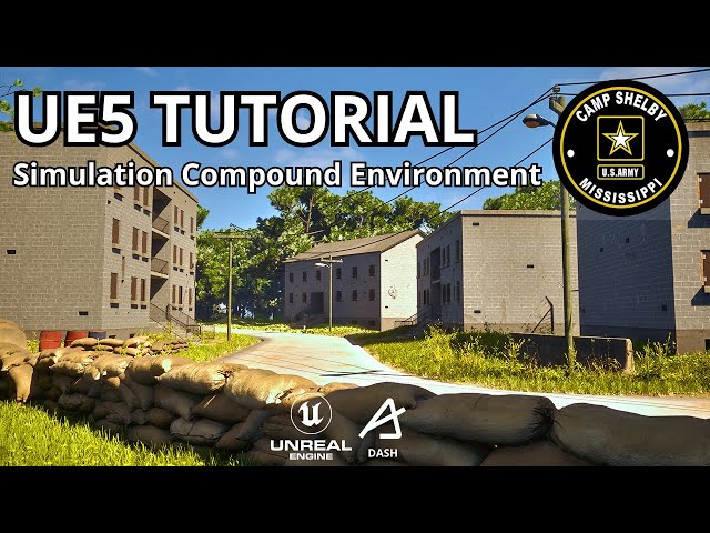 How to create a training environment in Unreal Engine 5 - Dash Workflow