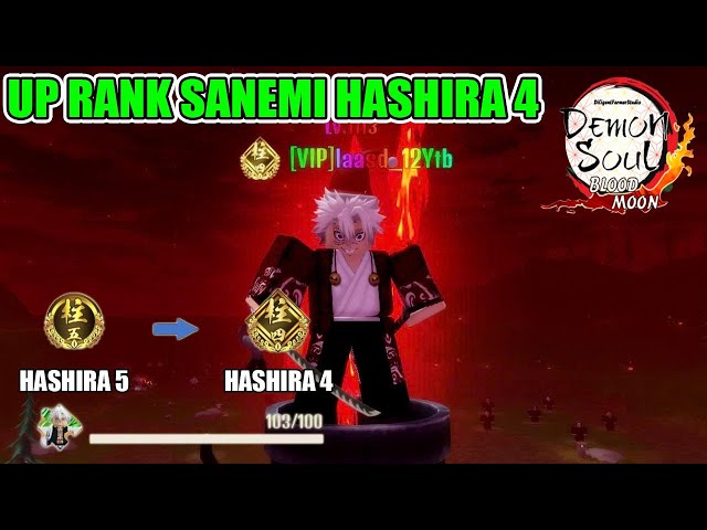 Demon Soul Simulator - Up Rank Sanemi Hashira 4