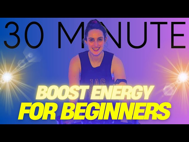 30 Minute Beginner Spin Class- Burn Calories & Boost Energy!