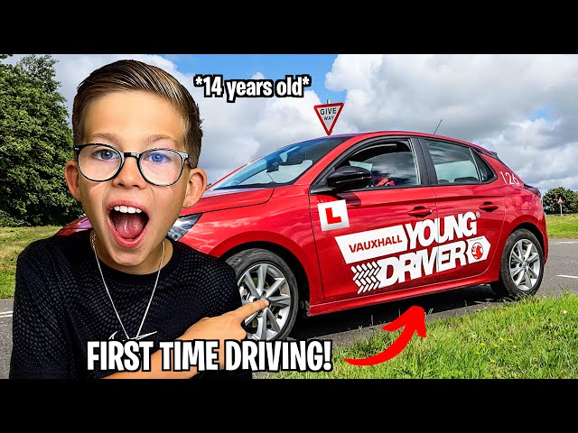 SURPRISING MY TEEN SON WITH HIS FIRST DRIVING LESSON!