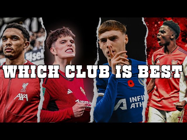 60 second DEBATE - Most attractive club? Arsenal, Man United, Liverpool, or Chelsea!  #PremierLeague