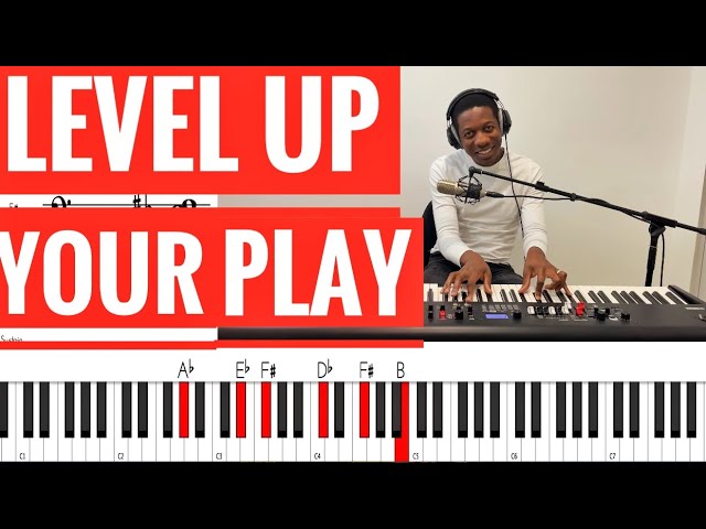 Gospel piano tutorial | Learn these advanced passing chords in 3 different keys