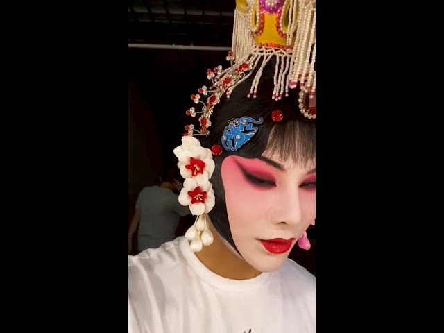 #makeup#fyp#opera Beijing opera ❤️❤️ #Shorts