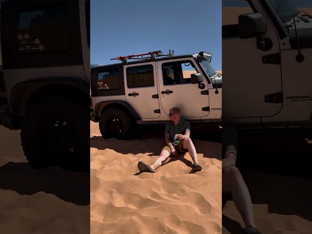 Stranded in the desert