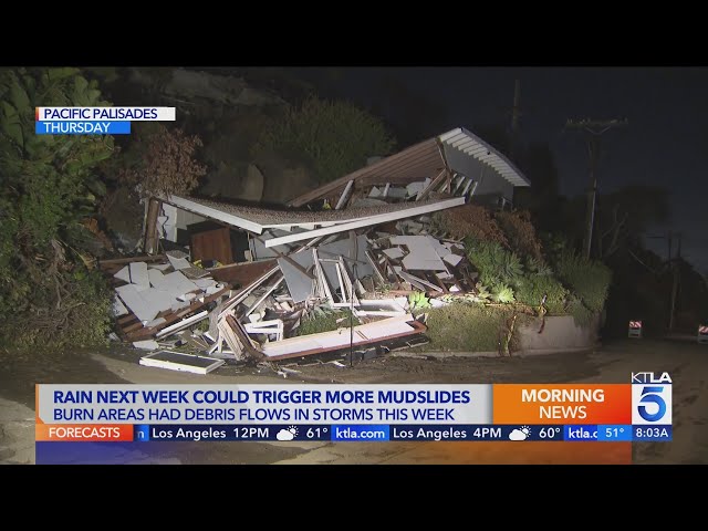 Debris cleanup, mitigation efforts continue near Pacific Coast Highway as more rain heads to Souther