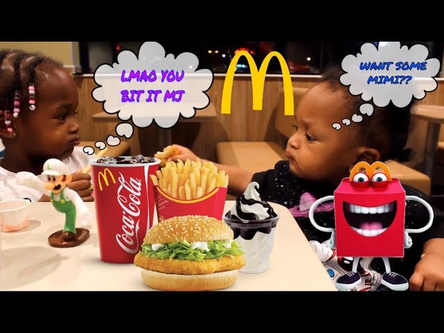 MIMI & MJ PLAY DATE AT McDonald😆