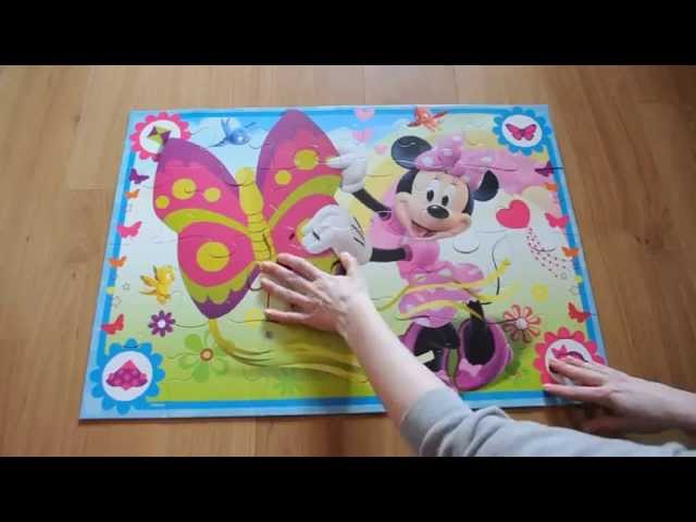 Disney Minnie Mouse Giant Floor Puzzle Jigsaw