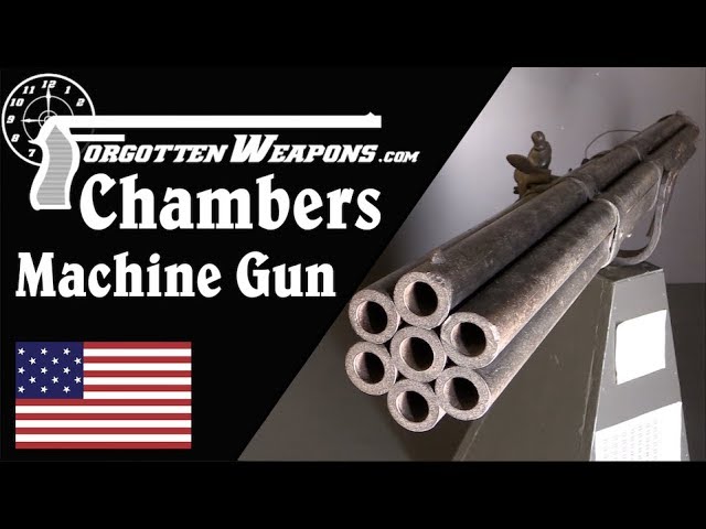 Chambers Flintlock Machine Gun from the 1700s