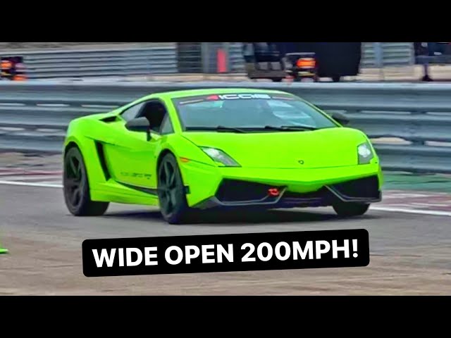 Lamborghini Tire TESTING Montreal CONTINENTAL!