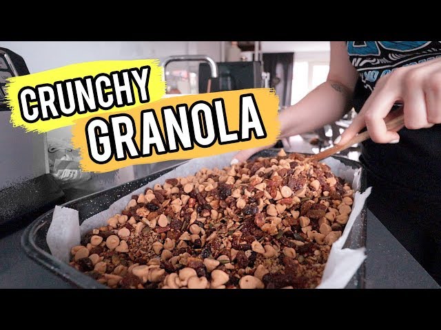 Crunchy granola recept (super knapperig en lekker) | Beautygloss