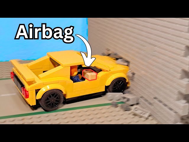 I Crash Tested LEGO Cars...