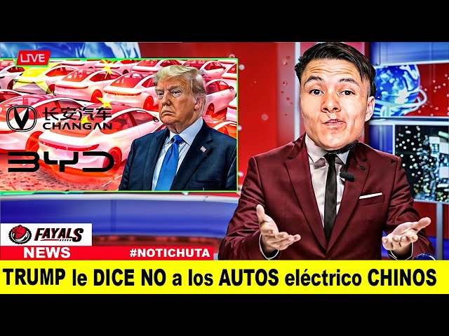 Donald TRUMP says NO to CHINESE CARS 🇺🇸 #NOTICHUTA