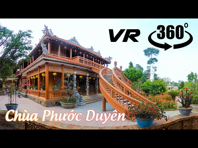 VR 360 Video Experience Phuoc Duyen Pagoda in Hue, Viet Nam | Chùa Phước Duyên, TP Huế, Việt Nam