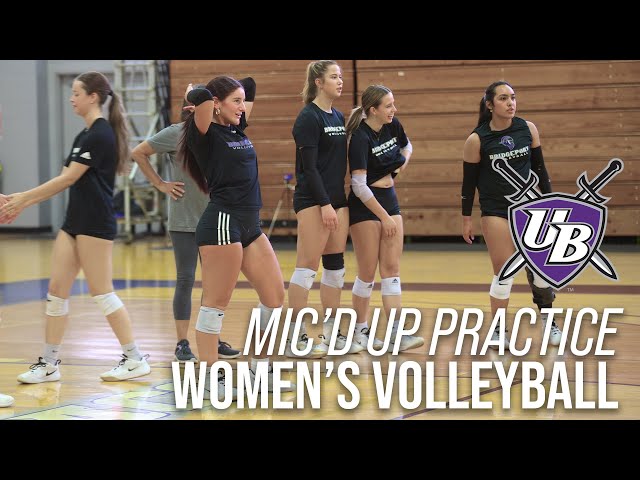 Bridgeport Women's Volleyball Mic'd Up Part 1