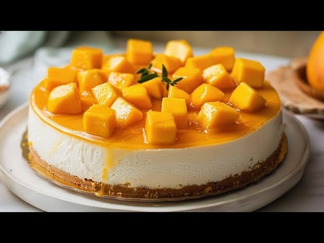 Mango Cheesecake: The Perfect Sweet Treat | Mango Series 🍰